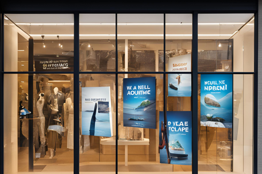 window display advertising