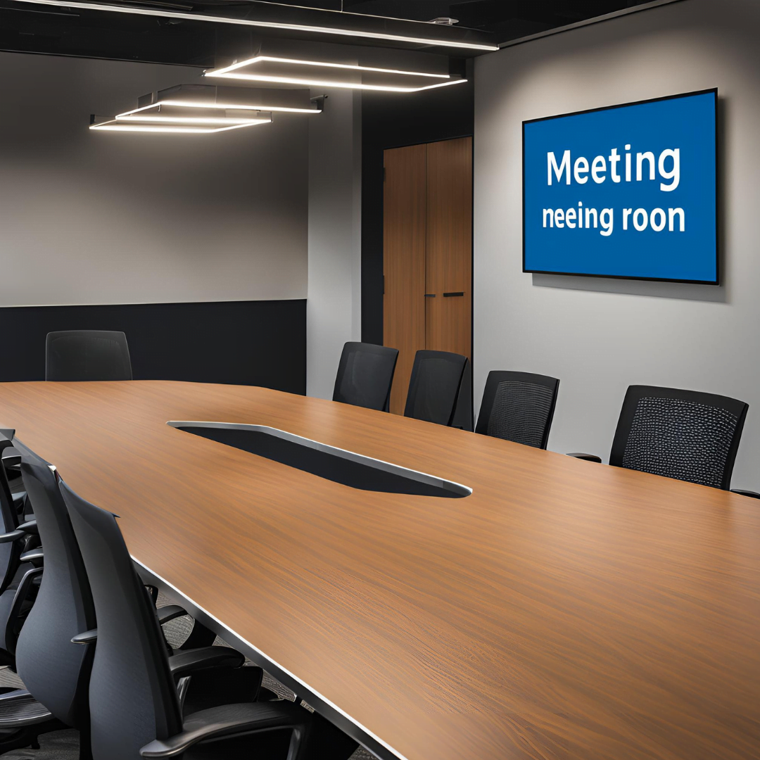 How to Choose the Right Meeting Room Signage for Your Office