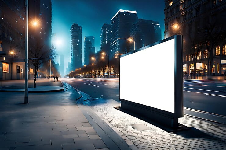 digital advertising screen