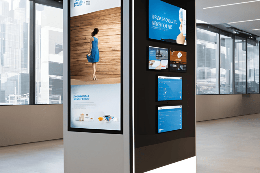 digital signage kiosk