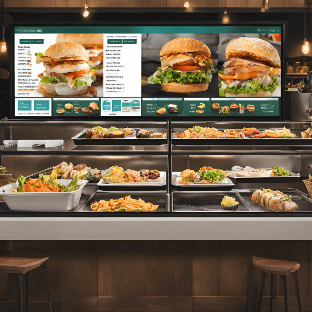 restaurant digital signage