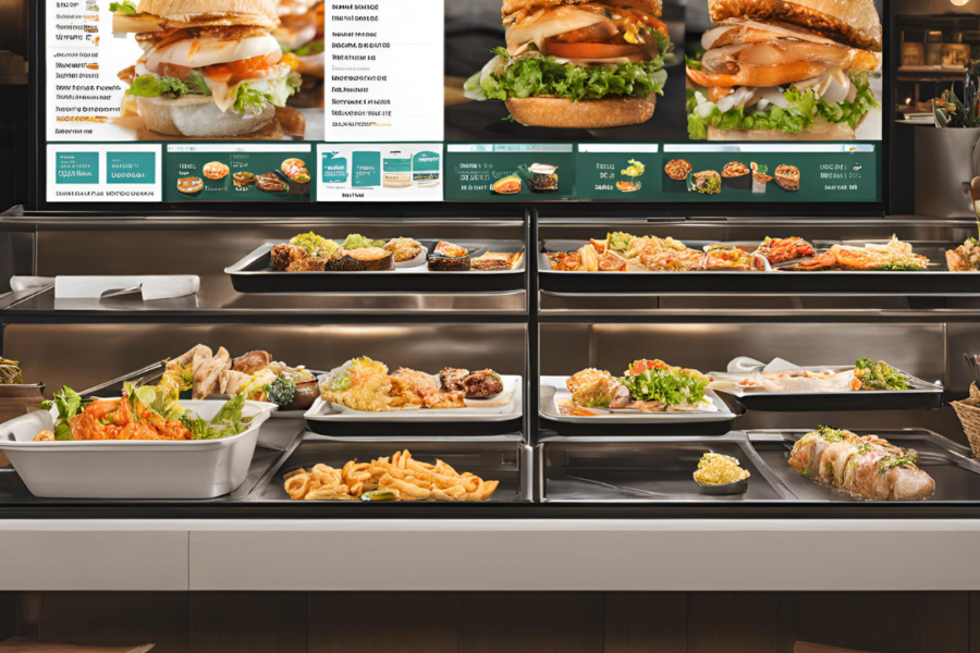 restaurant digital signage