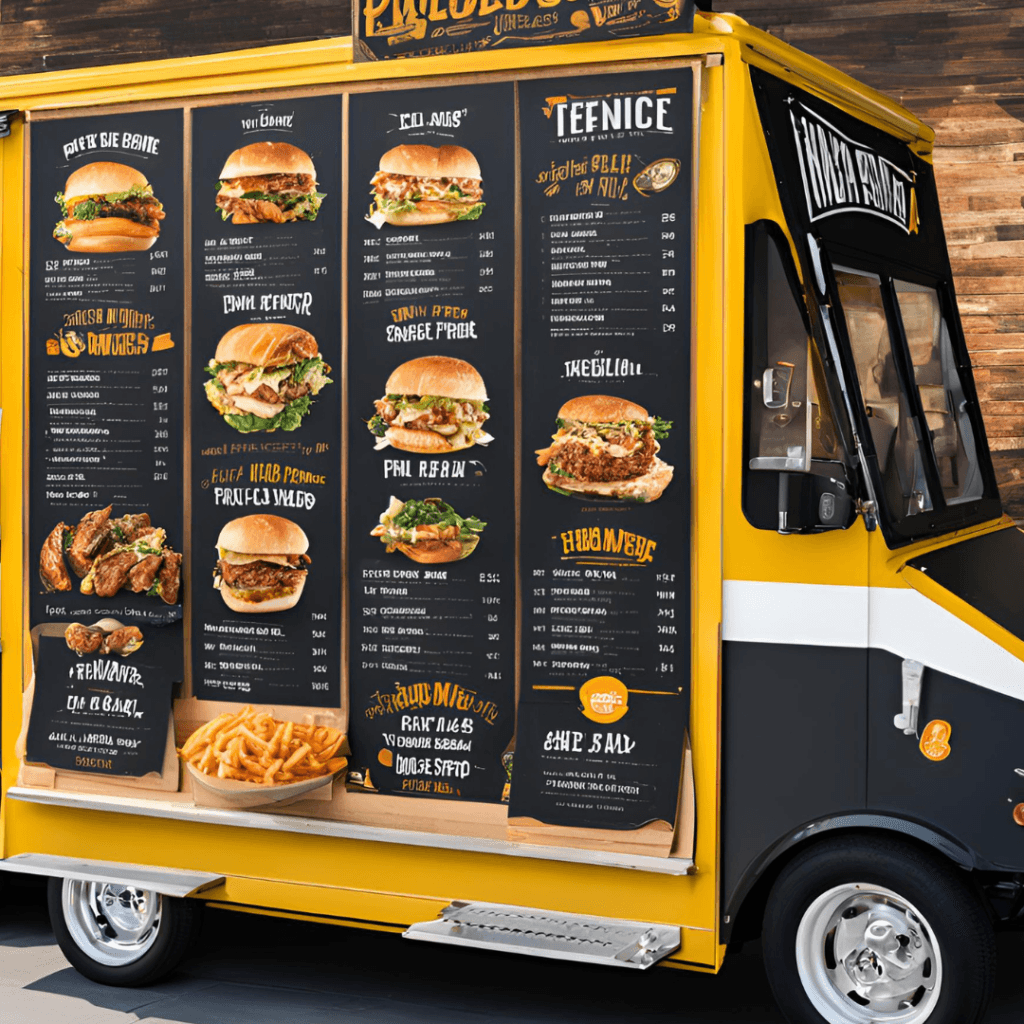 Effective Food Truck Menu Boards