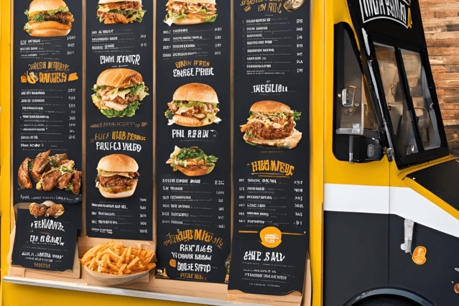 Effective Food Truck Menu Boards