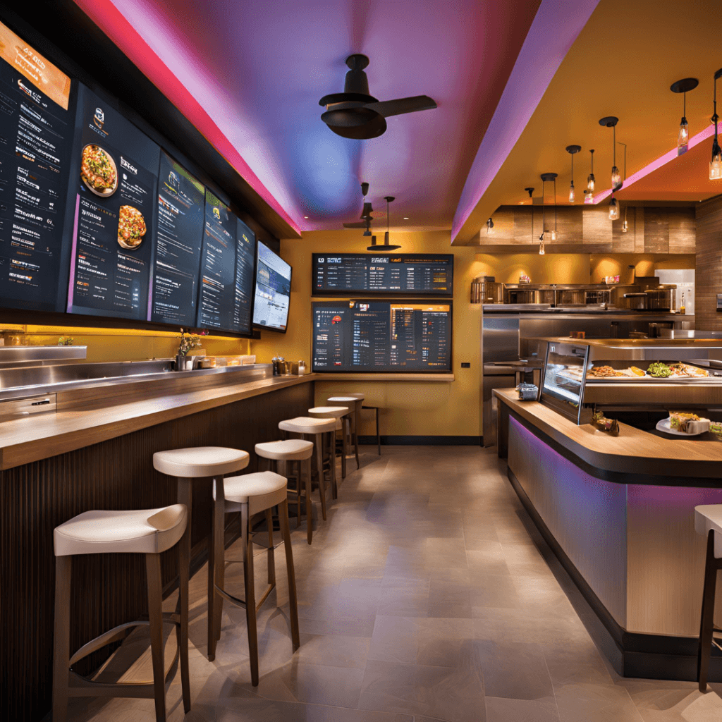 digital menu boards for restaurants