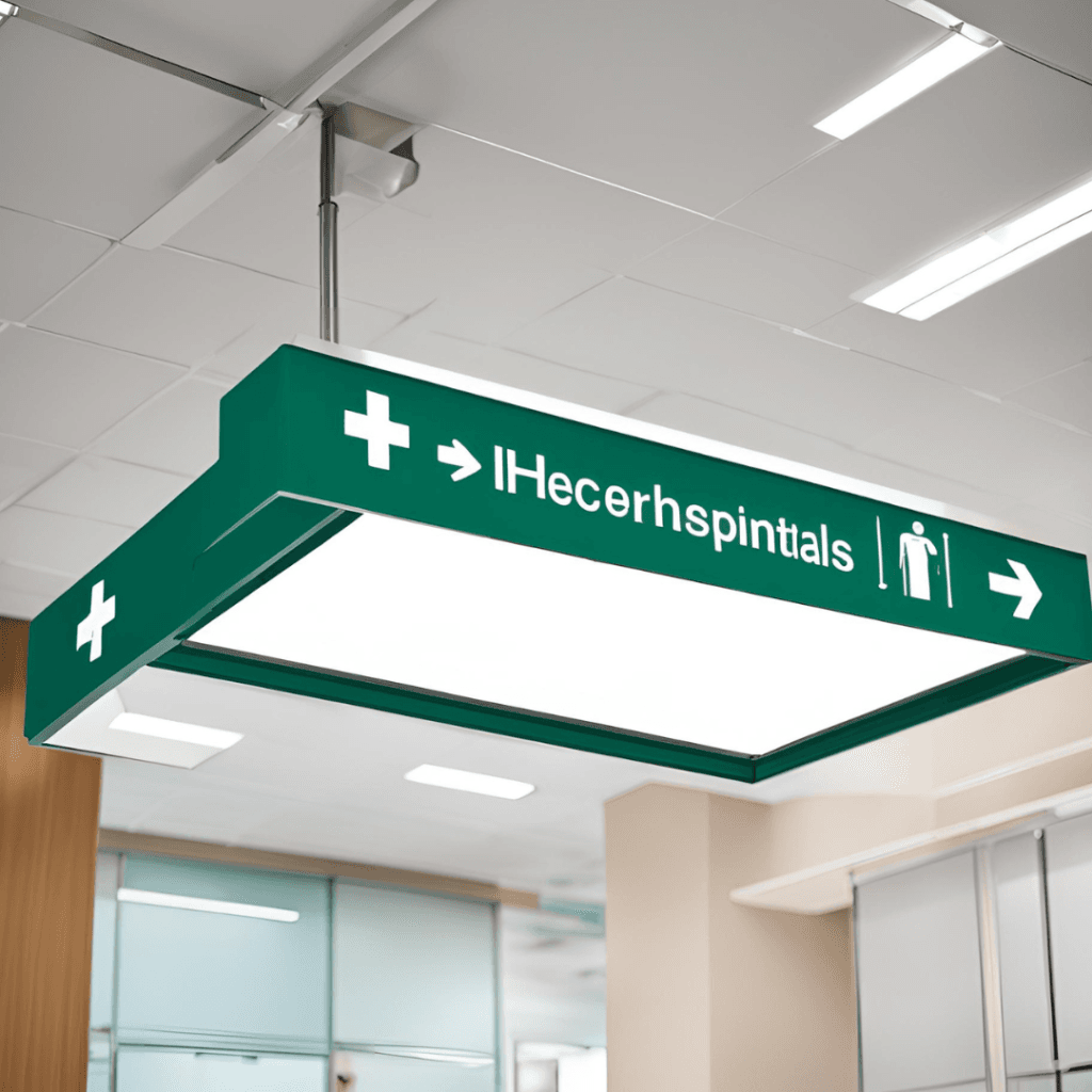 signage for hospitals