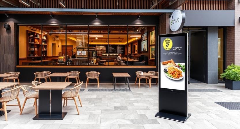 portable digital signage system