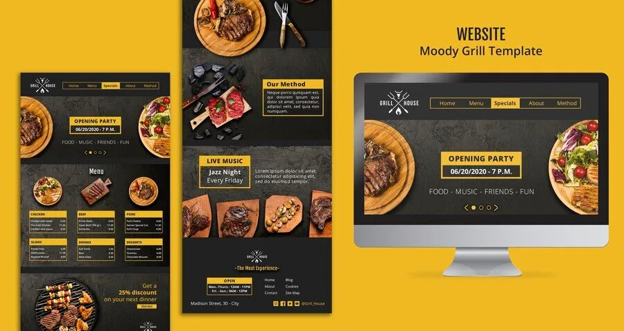 Create A Digital Menu Screen