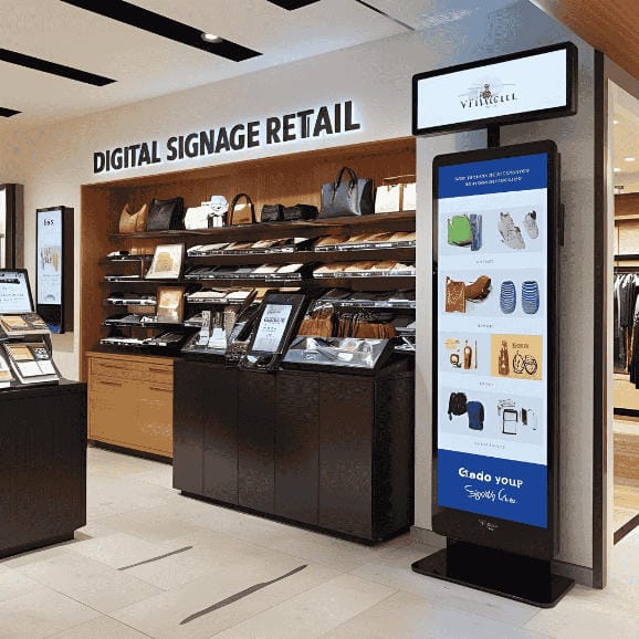 Store digital signage