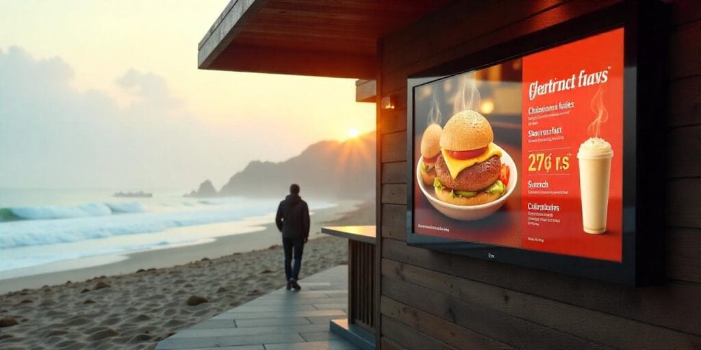 waterproof menu board