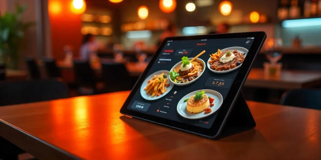Digital Menu Tablets