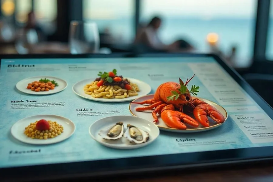E menu for Restaurants