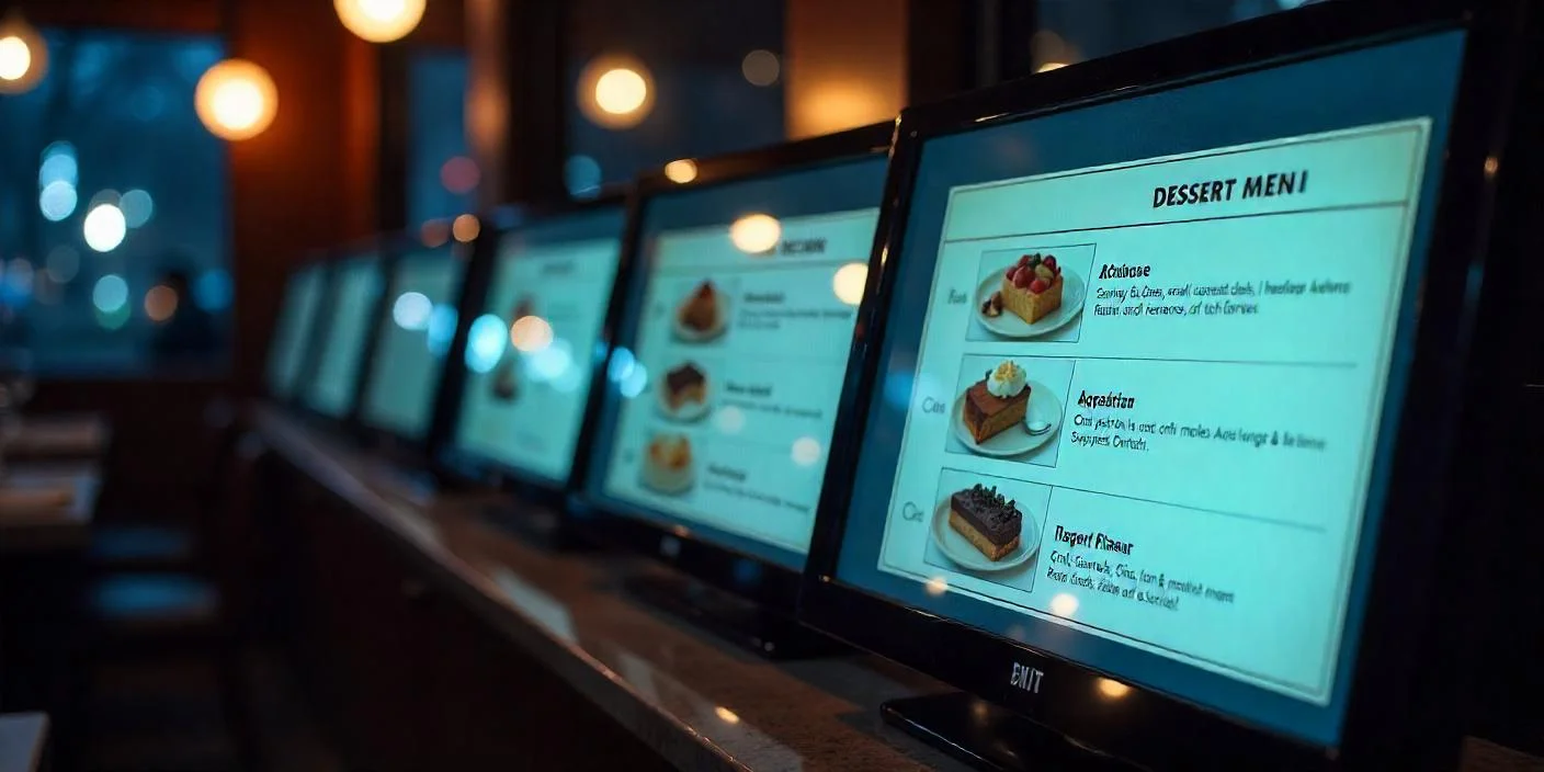 Restaurant Menu Monitors: The Future of Digital Dining