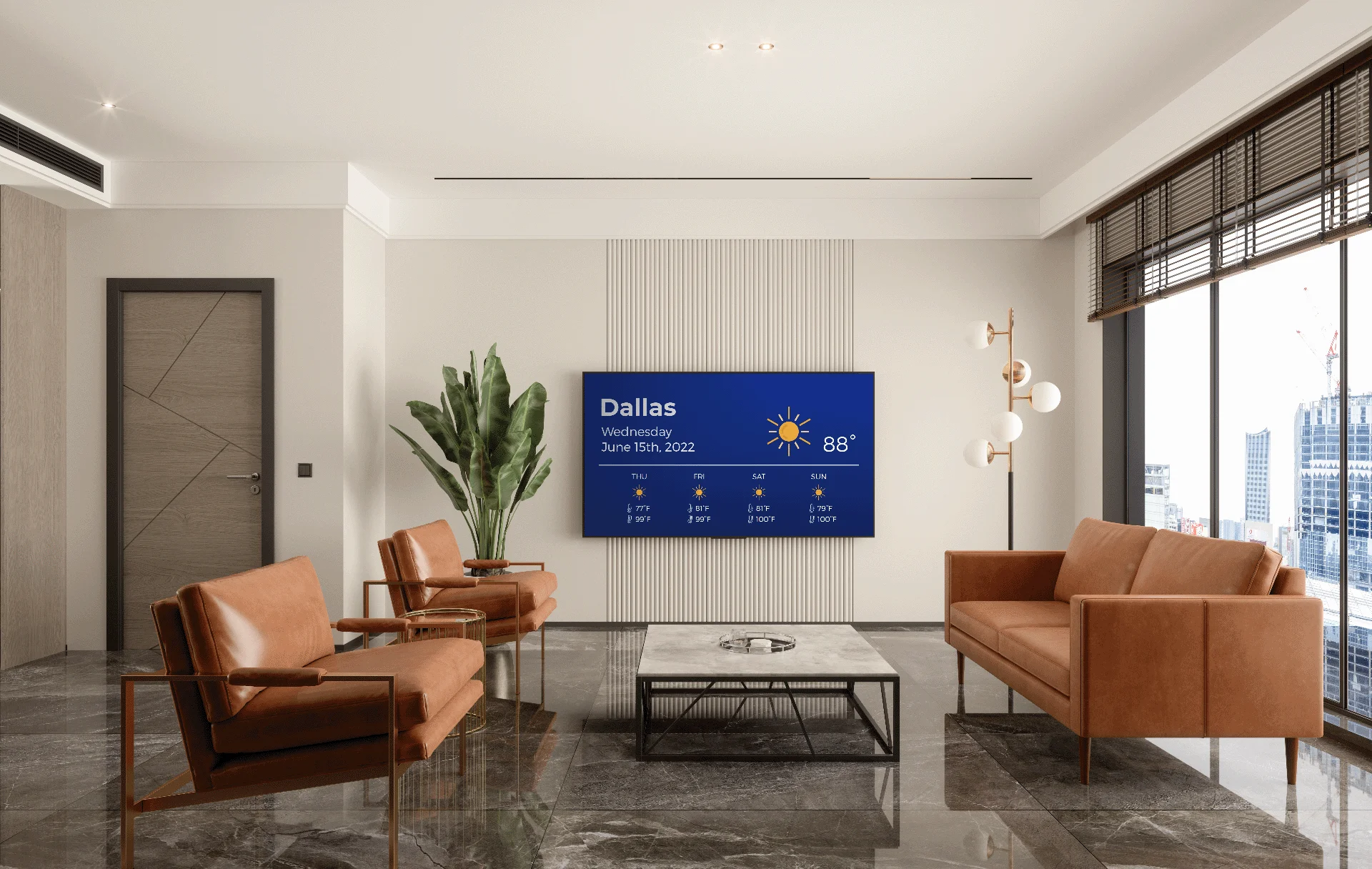 lobby digital signage