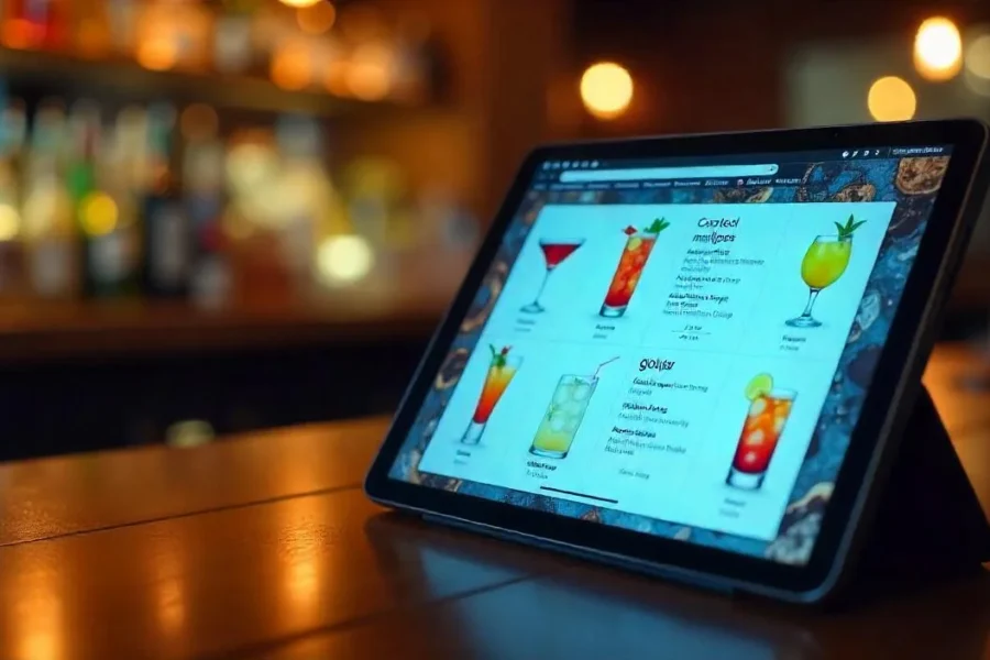 Digital Drink Menus
