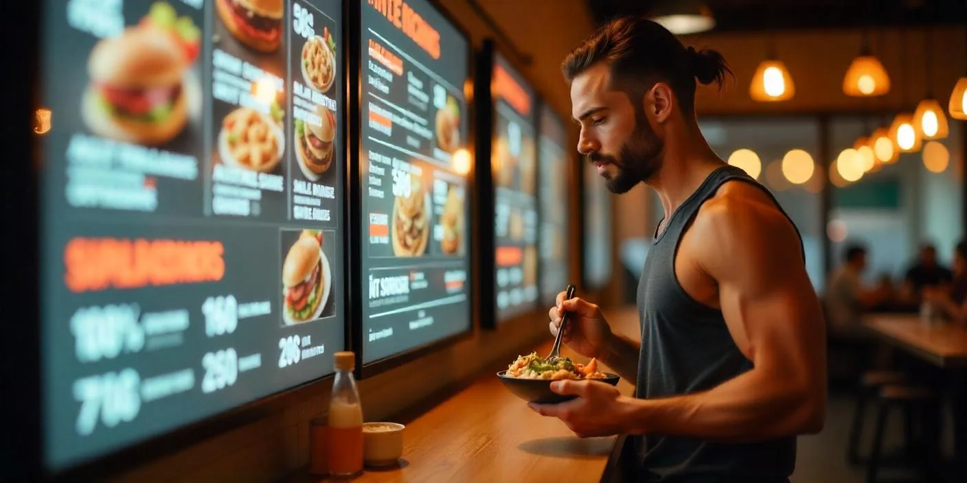 LED digital menu board