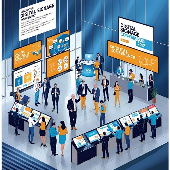 Type of digital signage conference