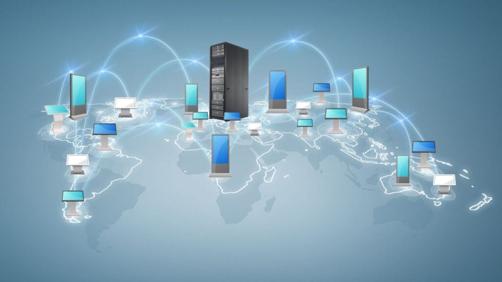 digital signage network