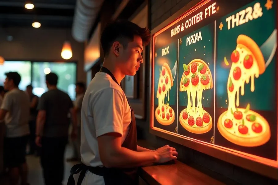 Pizza Menu Board