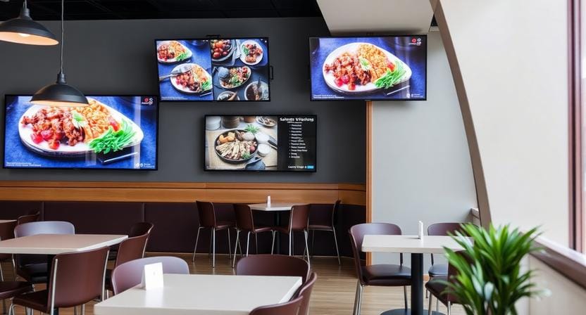 Digital Signage Hardware Restaurant