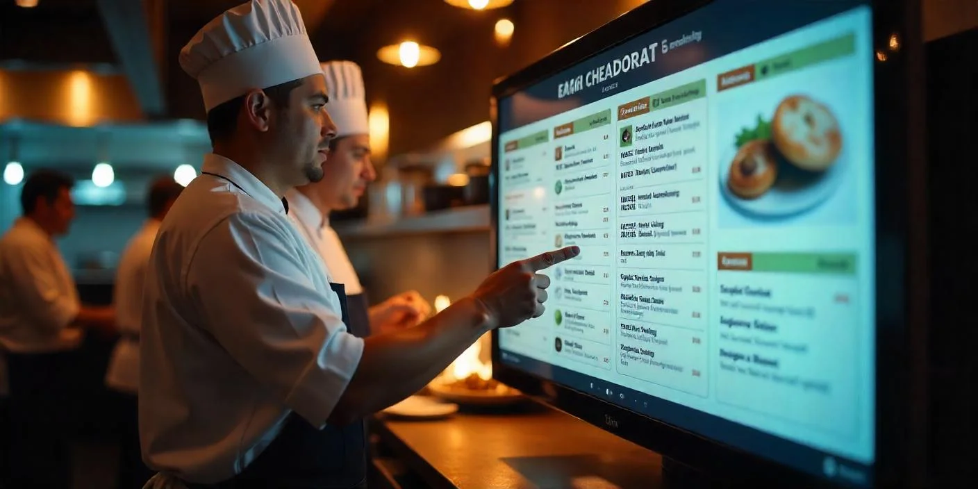 digital menu maker