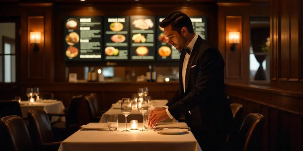 electronic menu boards for restaurants