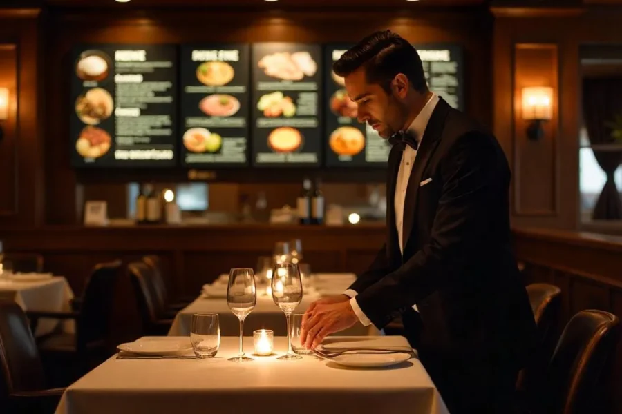 electronic menu boards for restaurants