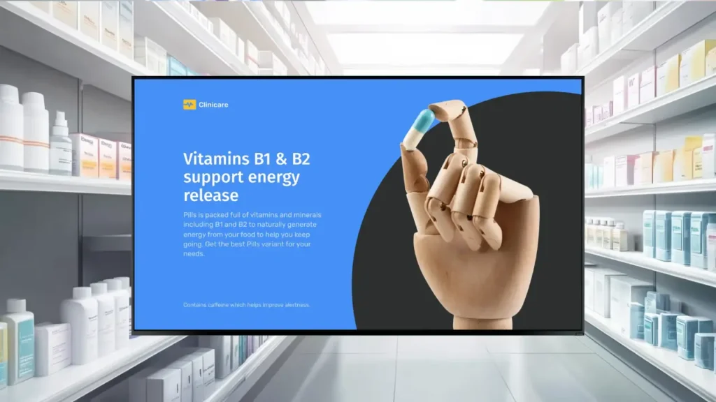 Digital Signage for Pharmacies