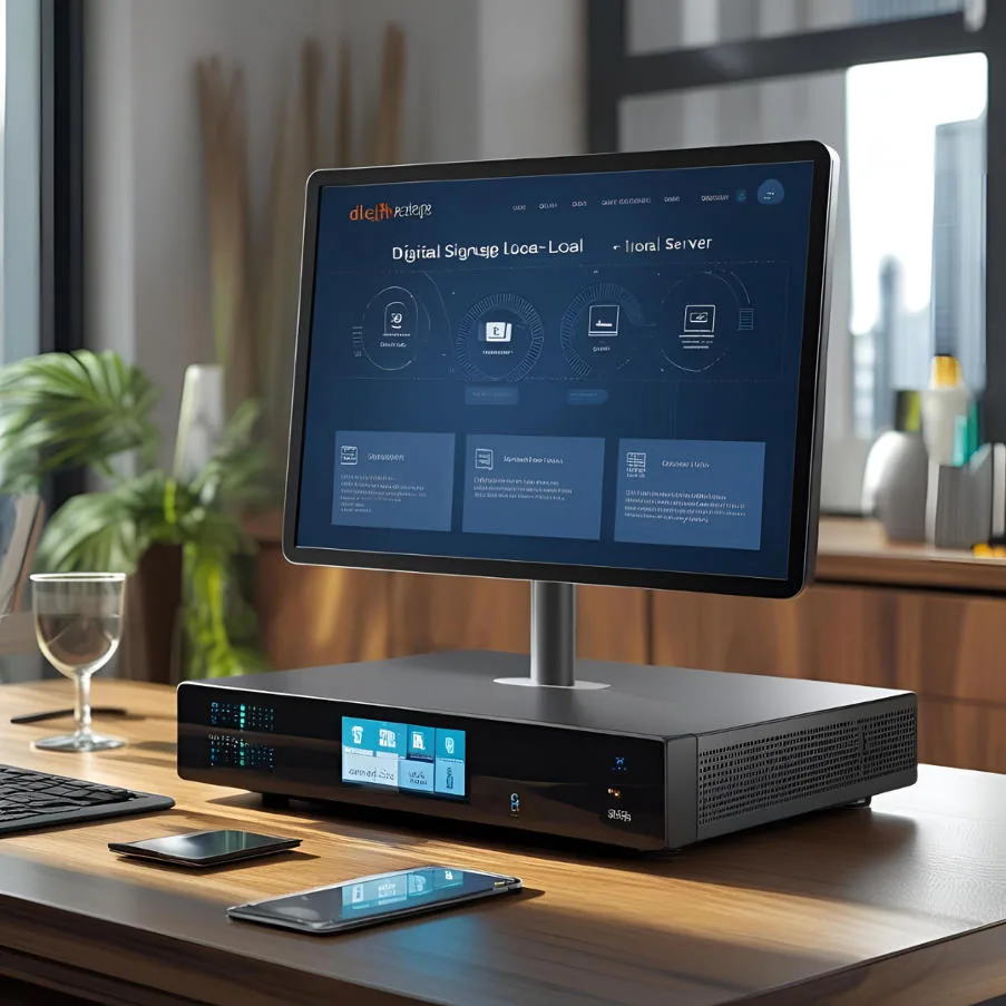 Local Server for Digital Signage