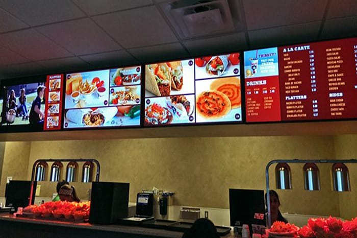 Cafeteria Menu Board