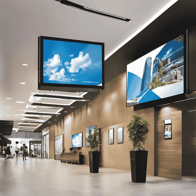 digital in store signage