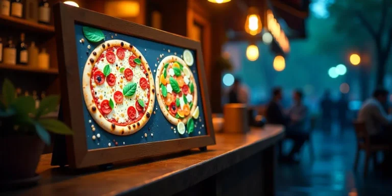 Effective Countertop Menu Board