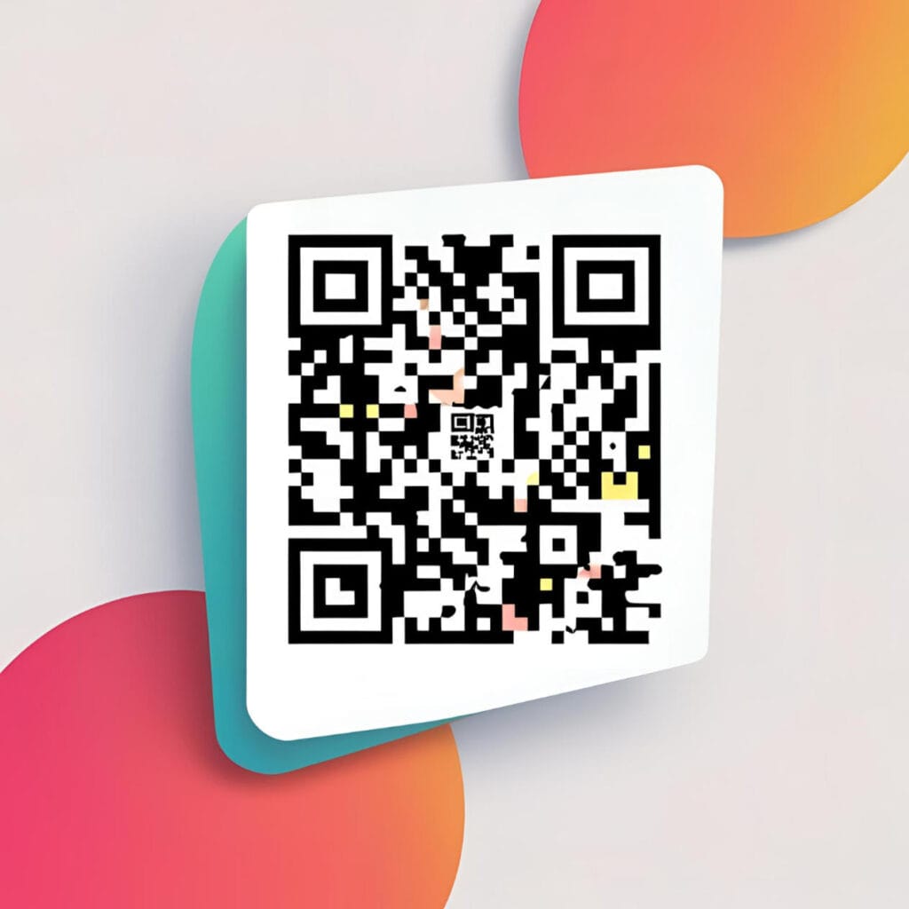 Readable QR Code Menu