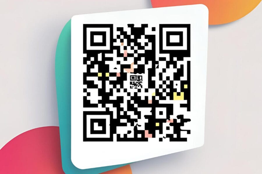 Readable QR Code Menu