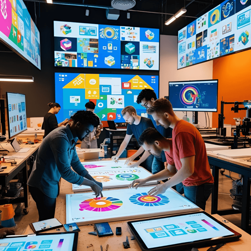 Digital in store signage