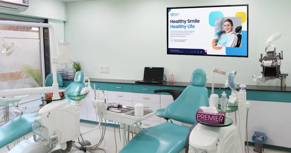 Dental Clinic Digital Signage