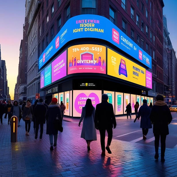 digital store signage