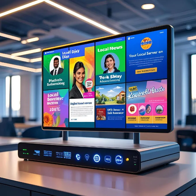 digital signage server software