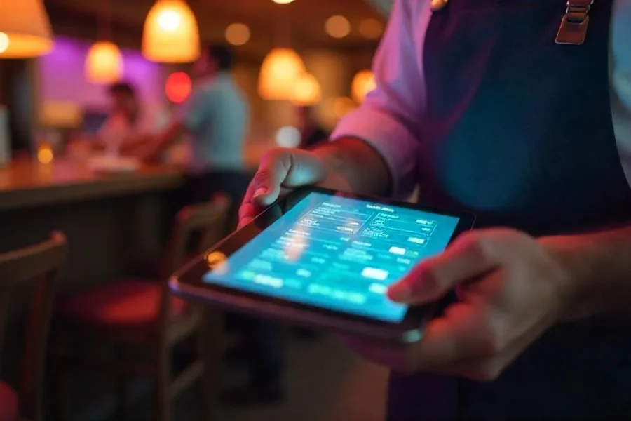 electronic menu software