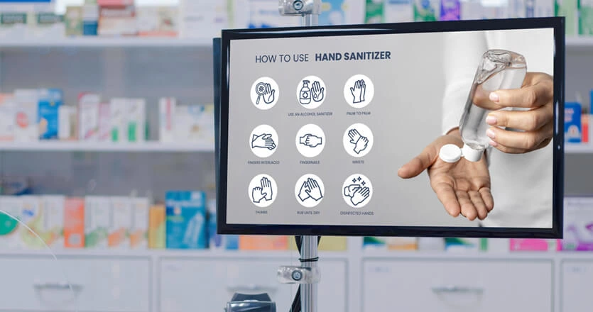 Digital Signage for Pharmacies