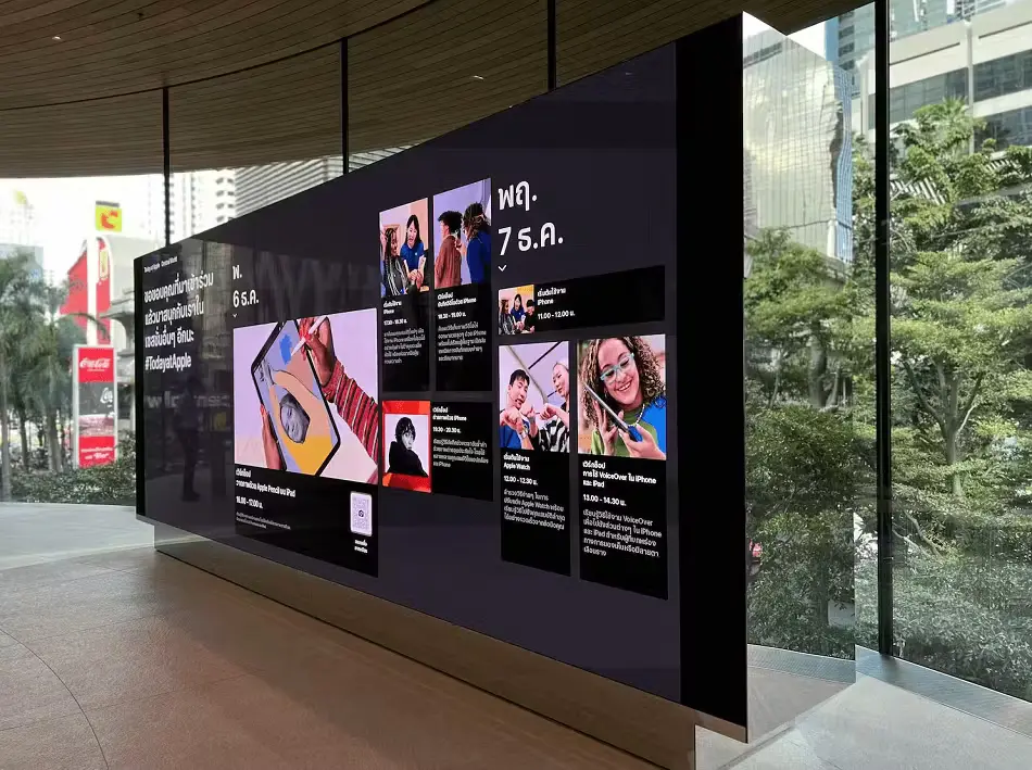Digital signage for colleges