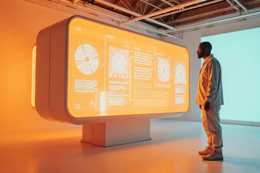 digital signage kiosk