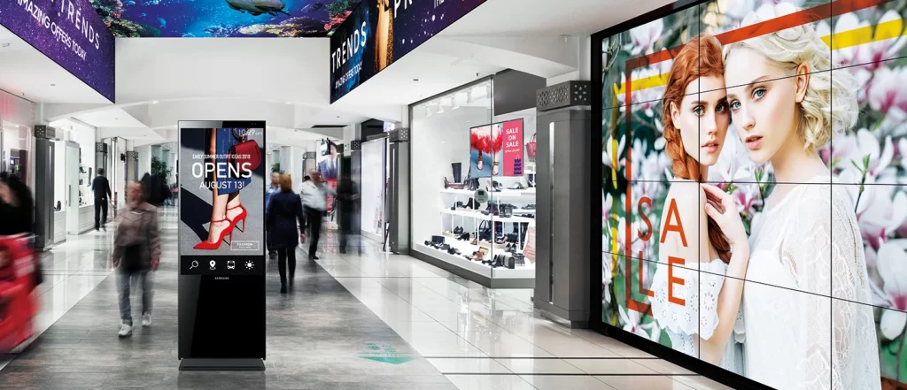 Digital Signage in Shopping Malls That Sells More