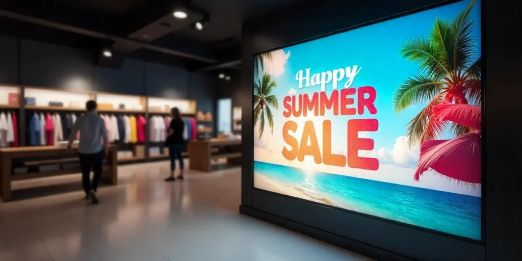 digital signage design