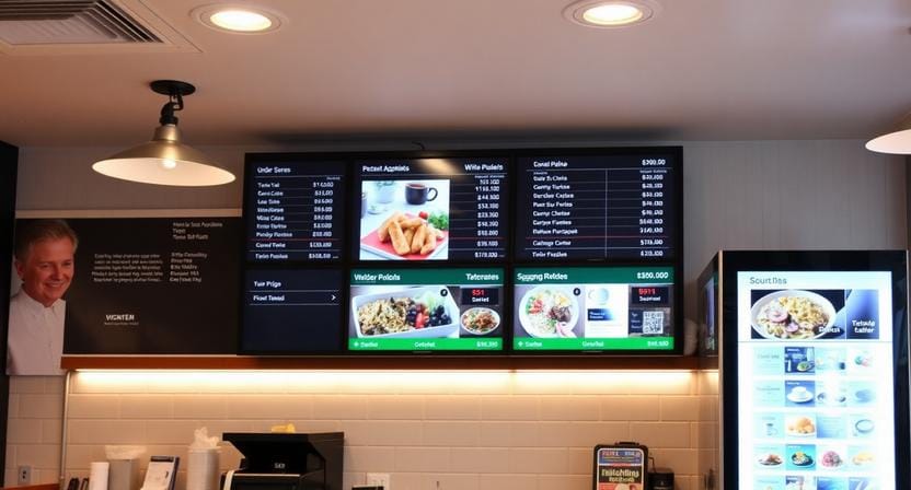 How Does Digital Signage Improve Order Processing?
