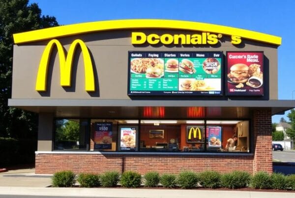 McDonald’s Digital Menu Board