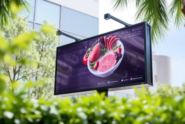 waterproof digital signage