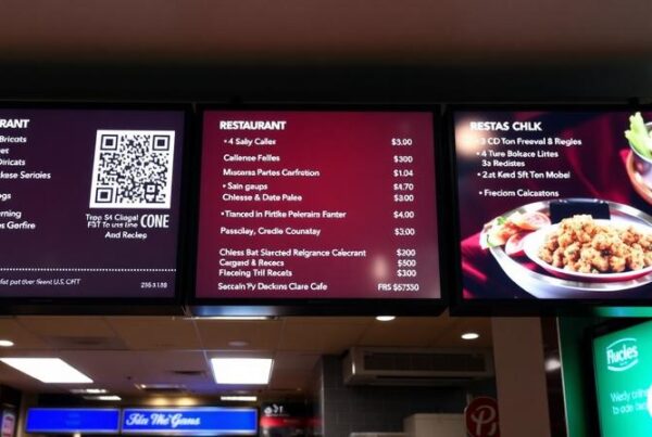 restaurant digital QR menu