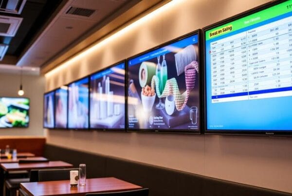 live data for digital signage