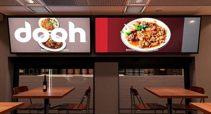 What is DOOH Advertising? A QSR’s Guide to Dynamic Menu Marketing